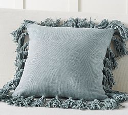 Tassel Knot Pillow Cover