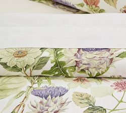 Thistle Floral Percale Duvet Cover