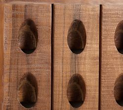 Decorative French Wine Bottle Wall Rack