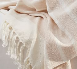 Everywhere Striped Outdoor Throw