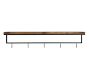 Malcolm Entryway Wall Shelf with Hooks