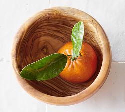 Olive Wood Snack Bowl