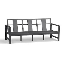 Open Box: Indio Metal Outdoor Sofa Frame (73") - Slate