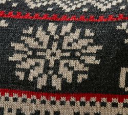 Oscar Fair Isle Sweater Pillow Cover