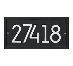 Rectangle Modern Wall Address Plaques