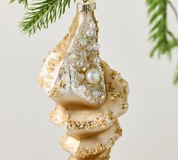 Sparkly Shell Ornament