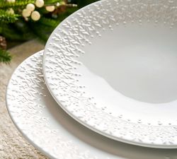 Fair Isle Embossed Salad Plates - Set of 4