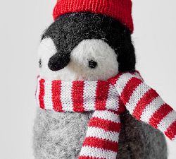 Felt Penguin Ornament