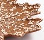 Gingerbread Snowflake Stoneware Serving Platter