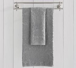 Isaac Floral Sculpted Bath Towel