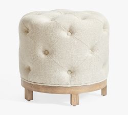 Jake Tufted Swivel Stool