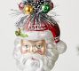 Santa Head With Tree Ornament