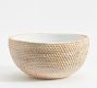 Tava Handwoven Rattan Serving Bowl