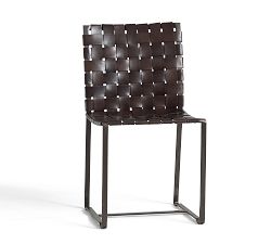 Thomas Leather Strap Side Chair