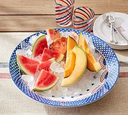 Cabana Americana Outdoor Melamine Serving Bowl