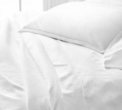 Design Crew Basics Cotton Ribbed Matelasse Sham