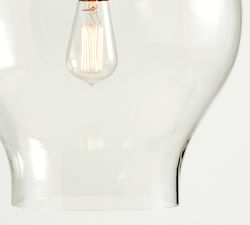 Eli Recycled Glass Pendant (14")