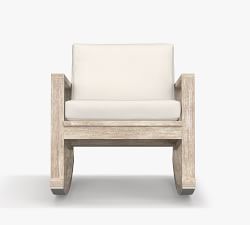 Indio Eucalyptus Rocking Outdoor Lounge Chair