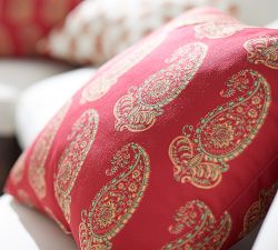 Nalani Block Print Outdoor Pillow