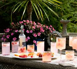 Scalloped Rim Wine Glass