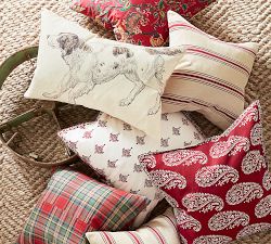 Spaniel Dog Lumbar Pillow Cover