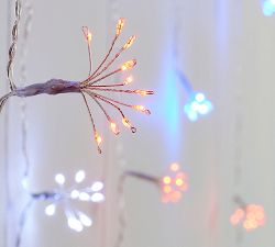 Americana Fireworks Rain Lights