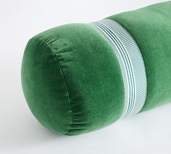 Brandon Maxwell Sullivan Velvet Bolster