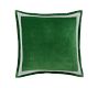 Brandon Maxwell Sullivan Velvet Border Sham