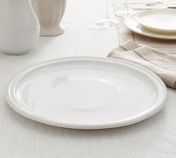 Gabriella Stoneware Round Serving Platter