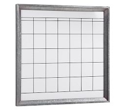 Galvanized System White Board Calendar