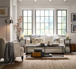 New York City Embroidered Lumbar Pillow Cover