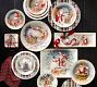 Nostalgic Santa Stoneware Entertaining Collection