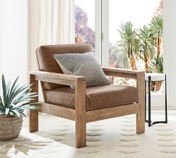Malibu Leather Accent Chair