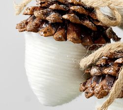 Handcrafted Acorn Cluster Ornament