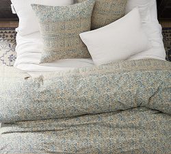 Larsa Kalamkari Cotton Duvet Cover &amp; Shams
