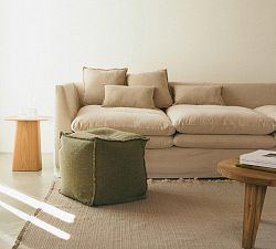 Lorena Canals Handloomed Pouf