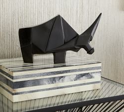 Saige Wood &amp; Resin Decorative Box