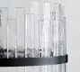 Sander Staggered Glass Round Chandelier (26")