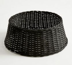 Aubrey Handwoven Rattan Tree Collar