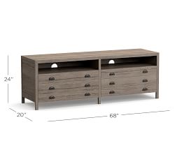 Architect's Reclaimed Wood Media Console (68")