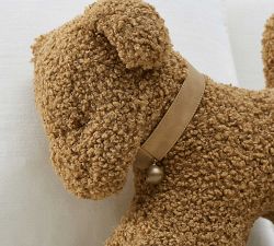 Cozy Teddy Faux Fur Dog Pillow