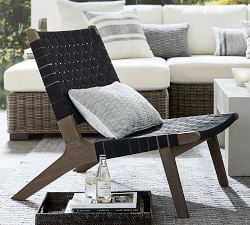 Cruz Eco-Friendly Textured Lumbar Outdoor Pillow