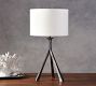 Easton Forged-Iron Tripod Table Lamp (27")