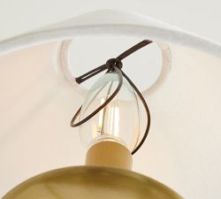 Linen Tapered Clip-On Chandelier Shades, Set of 2 (10")