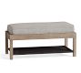 Lucy Mango Wood &amp; Steel Storage Bench (39.25")