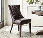Hayes Tufted Leather Dining Chair