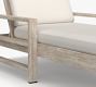 Indio Eucalyptus Outdoor Single Chaise Lounge
