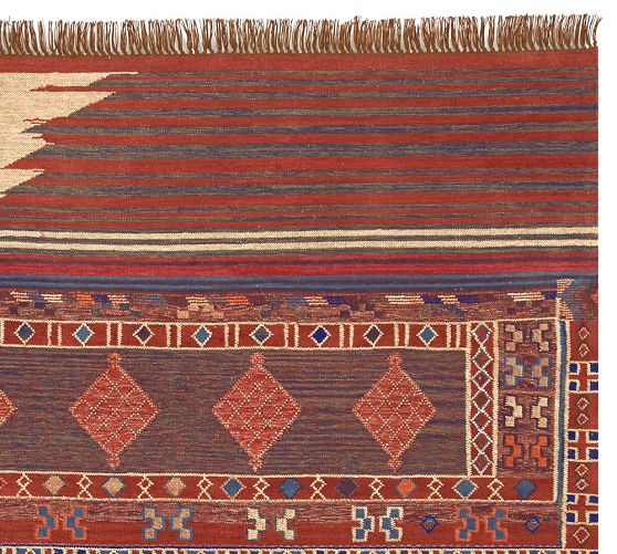 Isaac Kilim Outdoor Rug Swatch