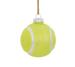 Mercury Glass Sports Ball Ornaments