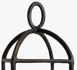 Open Box: Fallon Forged-Iron Outdoor Lantern